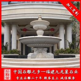 室外石雕噴泉廠家 大理石景觀噴泉水缽設(shè)計公司